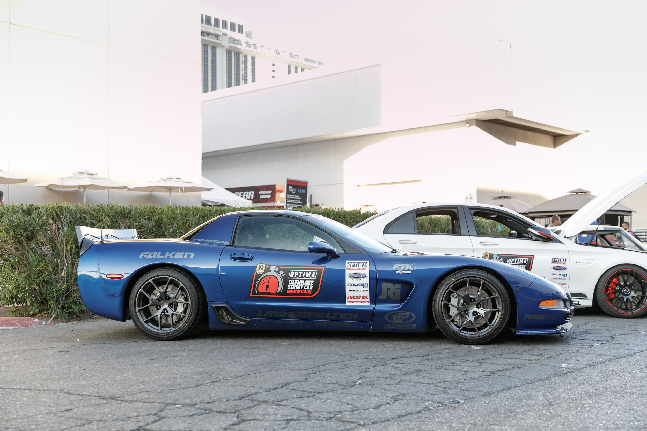 Jake Rozelle's C5 Corvette Z06 on Forgeline One Piece Forged Monoblock ...