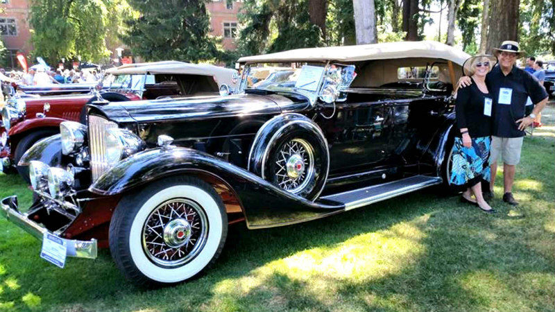 Incredible American antique car association with Original Part