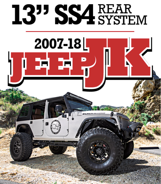 Baer Brakes Announces a 13″ Rear SS4 Brake System for 2007-2018 Jeep JK -  CarBuff Network