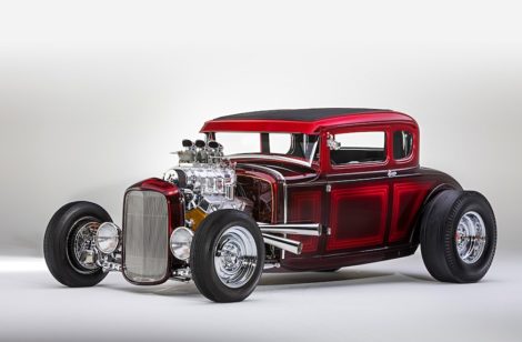 Peter Georgeades Cambra Speed Shop 1930Ford Model A coupe
