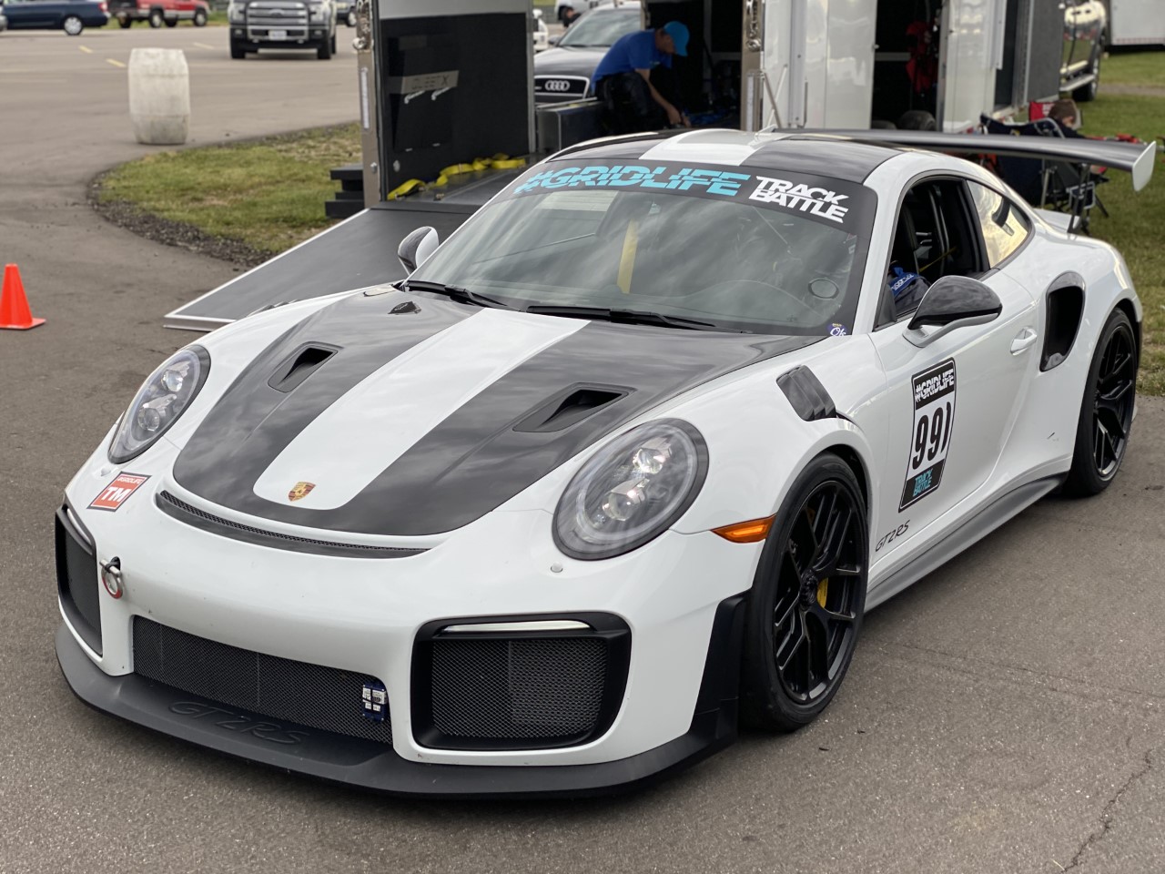 Jimmy Rauck’s 991 Porsche 911 GT2 RS Weissach on Forgeline Monoblock ...
