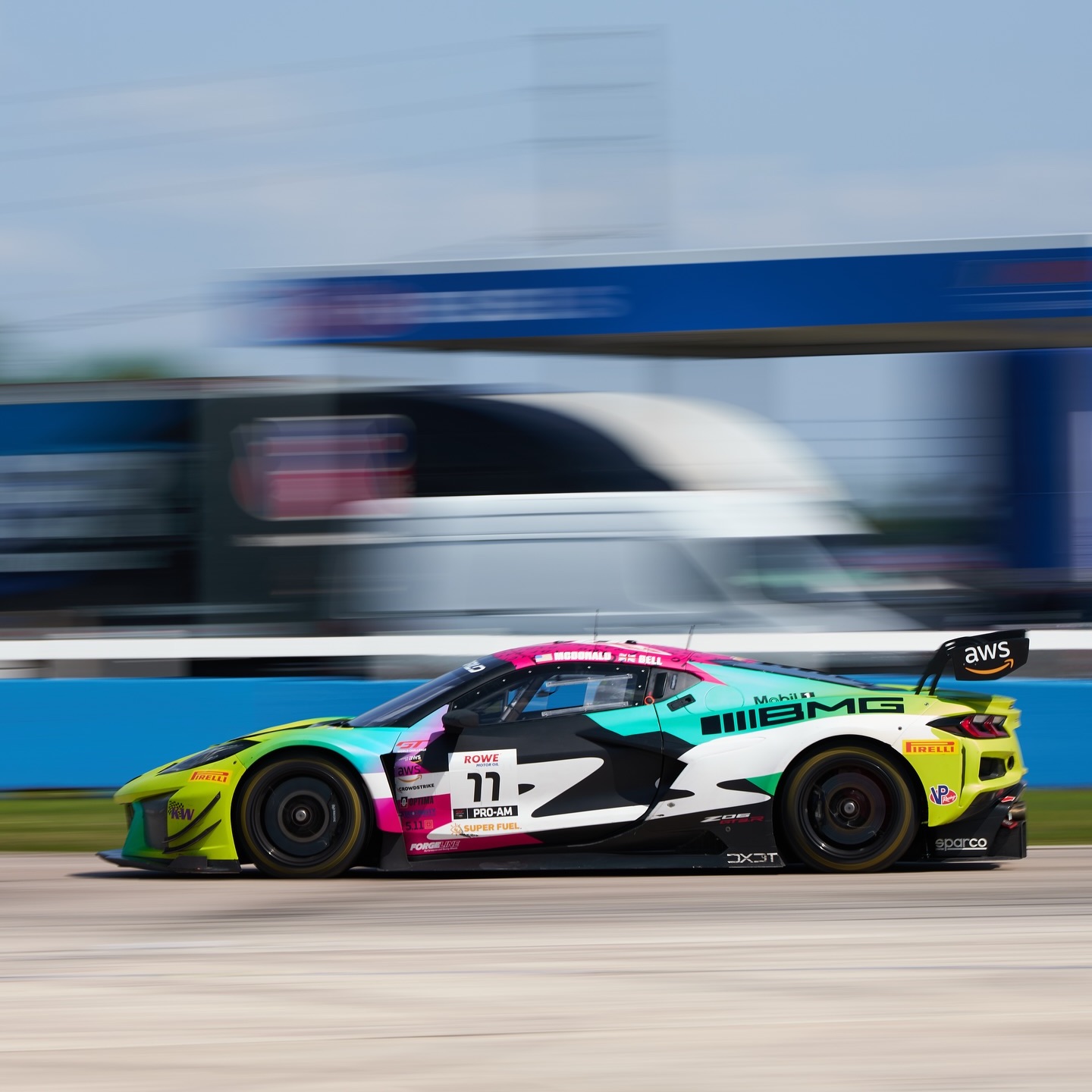 DXDT Racing Corvette GT3.R on Forgeline SS1R-GT Wins at Sebring ...